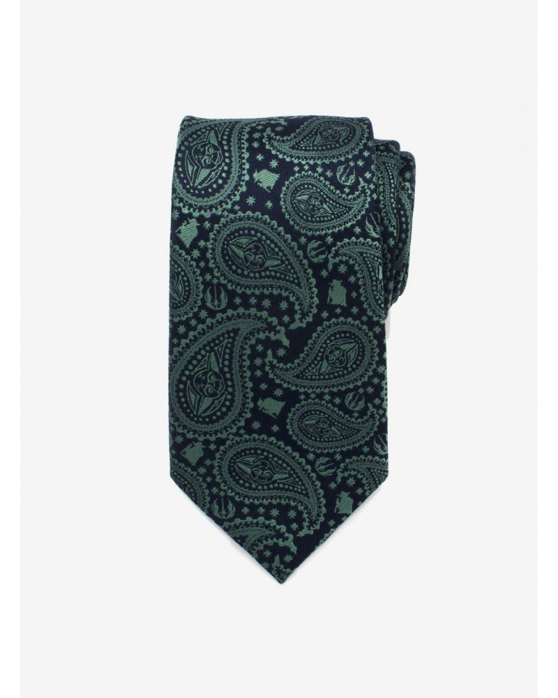 Star Wars Yoda Green Paisley Tie $27.48 Ties