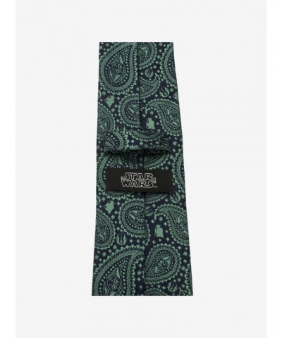 Star Wars Yoda Green Paisley Tie $27.48 Ties